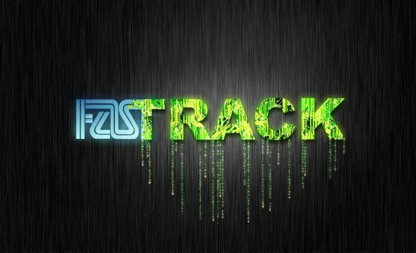 Fast track poster design